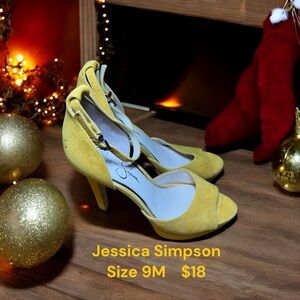 Jessica Simpson Yellow Women's Heels